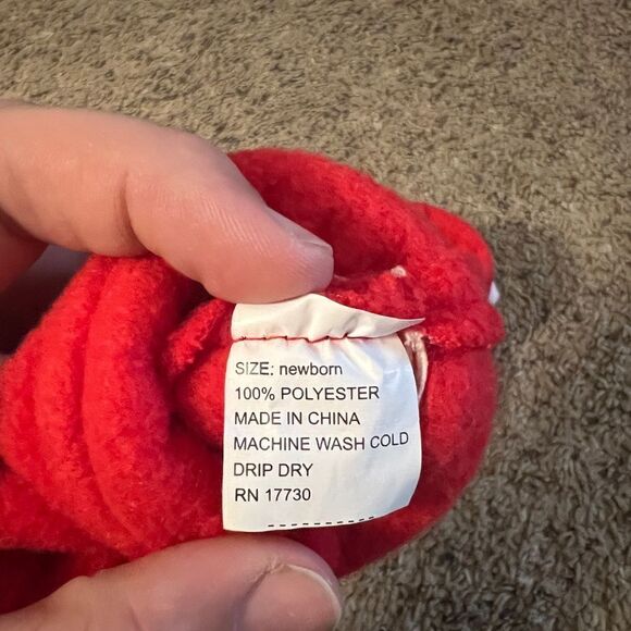 Baby Red Slippers - Picture 4 of 5